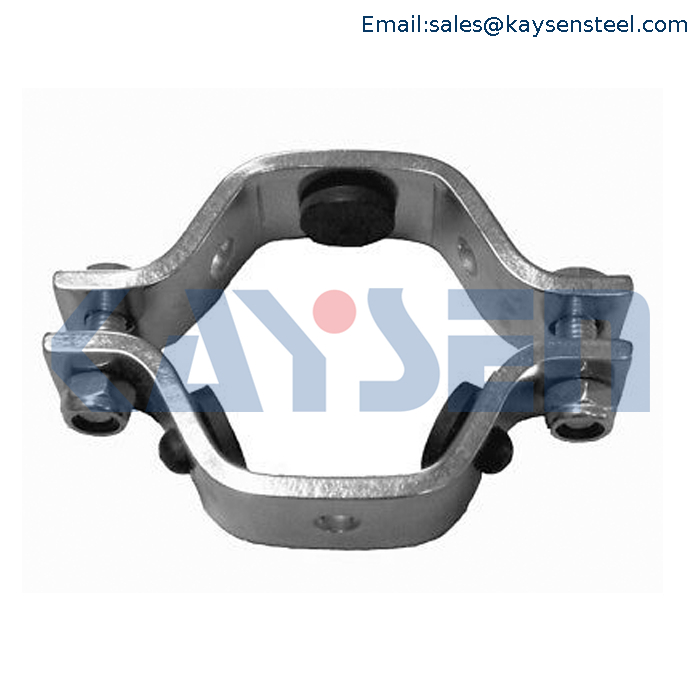 Stainless Steel Sanitary Hexagon Pipe Hanger With Rubber Grommets Buy